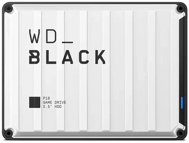 Western Digital WD_BLACK P10 Išorinis kietasis diskas 6 TB 2.5" USB Type-A 2.0/3.2 Gen 1 (3.1 Gen 1) Baltas