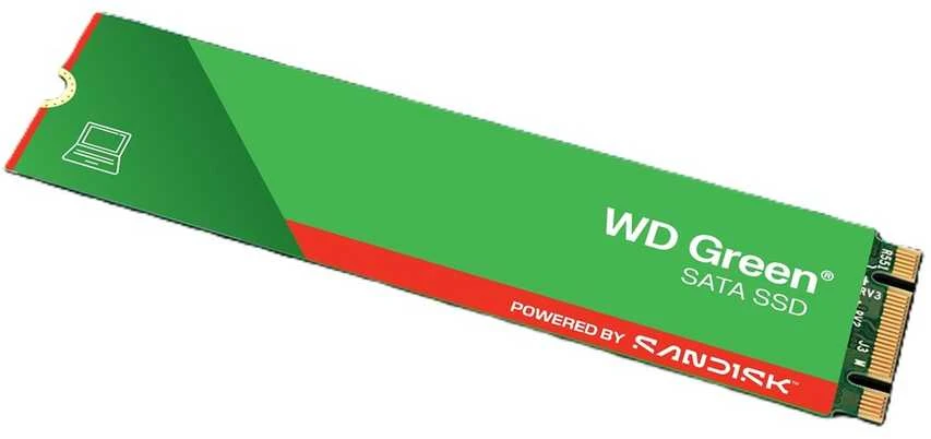 Sandisk Western Digital Žalias WDS100T3G0C 1 TB M.2 PCI Express NVMe QLC