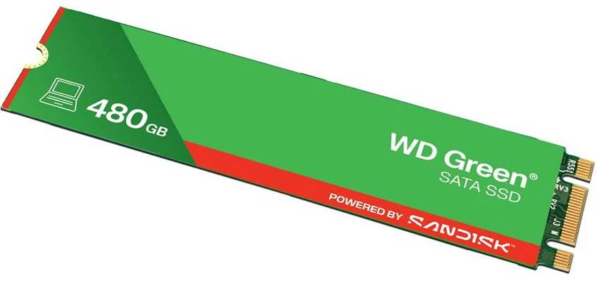 Western Digital Green WDS480G3G0B vidinis kietasis diskas SATA SSD M.2 2280
