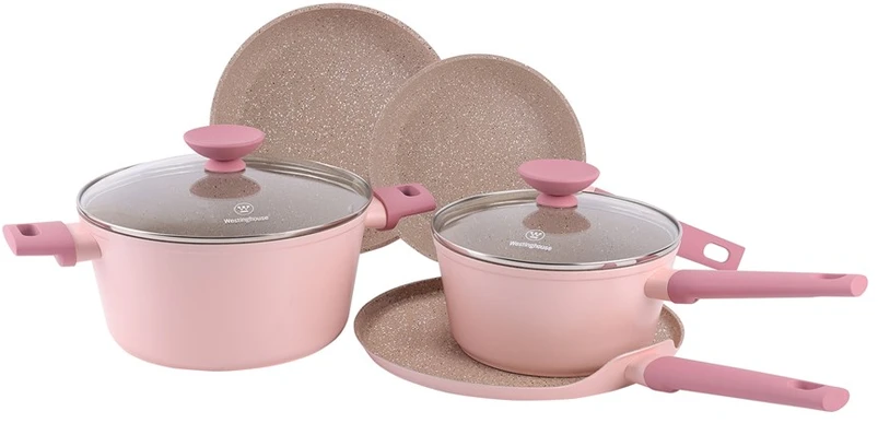 Westinghouse WCCS202607A aliuminio cookware set, 7 pieces