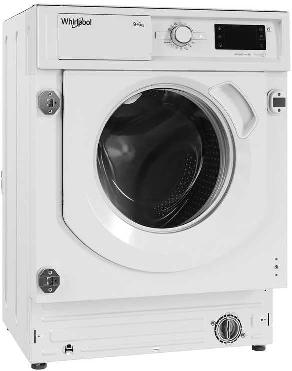 „Whirlpool BI WMWG 91485 EU“ skalbimo mašina-džiovyklė, įmontuojama, pakraunama per priekį, „Baltas D“