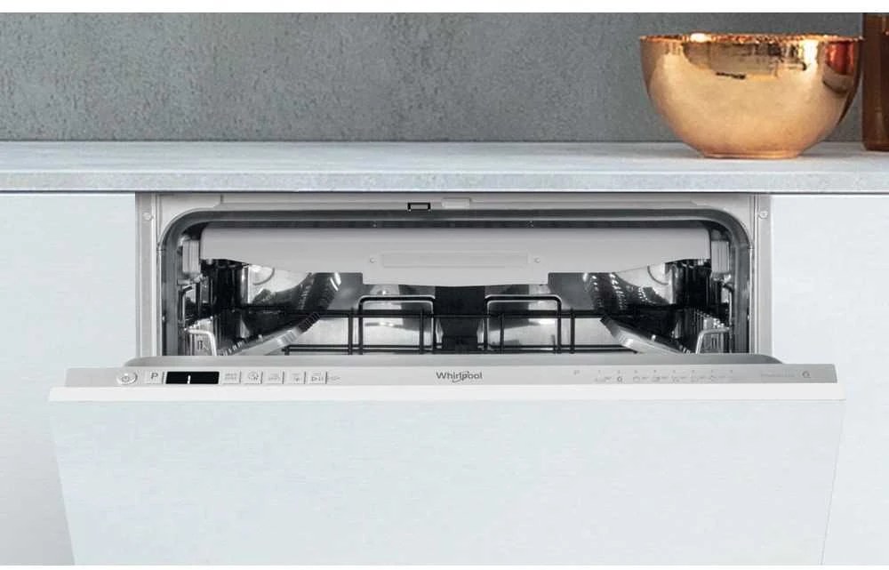 Indaplovė „Whirlpool WI 7020 PF“ pusiau įmontuojama, 14 vietų komplektų, E