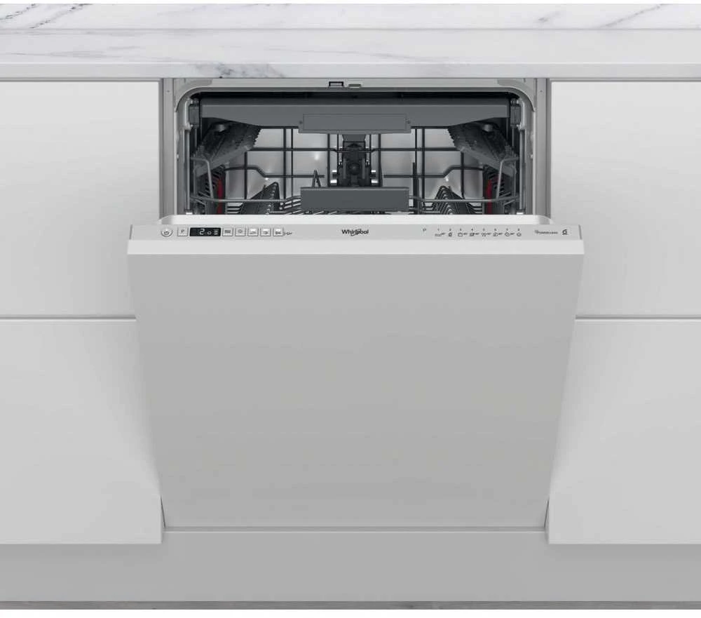 Indaplovė „Whirlpool WI 7020 PF“ pusiau įmontuojama, 14 vietų komplektų, E