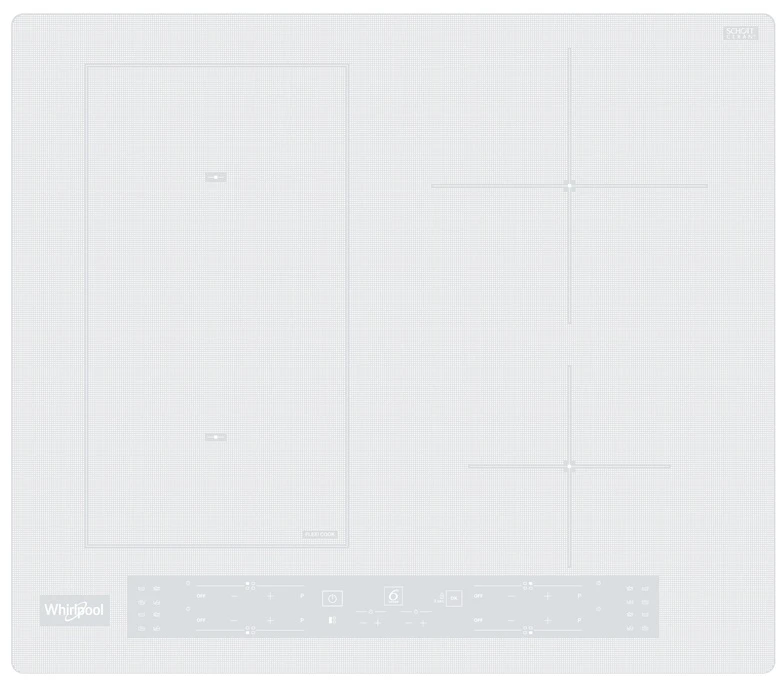 WHIRLPOOL Indukcinė kaitlentė WL B4560 NE/W, 60cm, Baltas