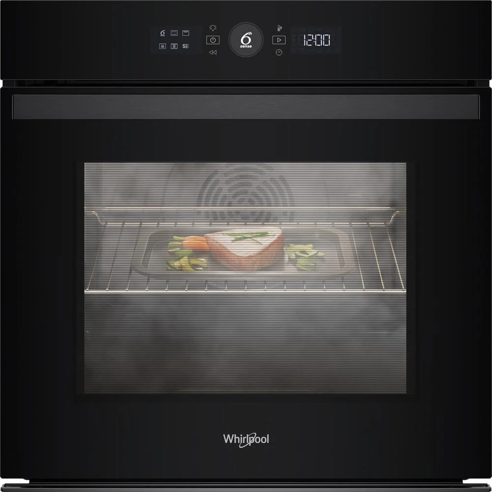 „Whirlpool“ orkaitė | WOI4S8PM0SBA | 73 l | Elektrinė | Pirolizės/Hidrolizacijos | Elektroninė | Garų funkcija | Konvekcija | Aukštis 59,7 cm | Plotis 59,5 cm | Juodas