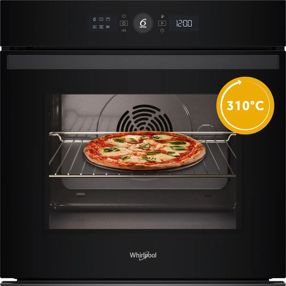„Whirlpool“ orkaitė | WOI4S8PM0SBA | 73 l | Elektrinė | Pirolizės/Hidrolizacijos | Elektroninė | Garų funkcija | Konvekcija | Aukštis 59,7 cm | Plotis 59,5 cm | Juodas