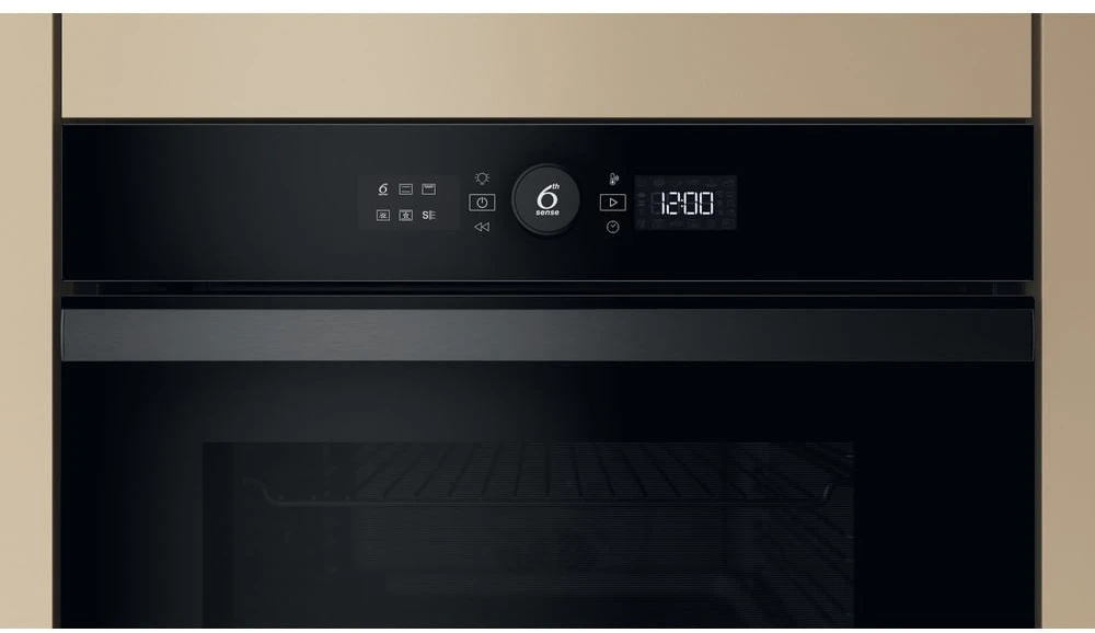 „Whirlpool“ orkaitė | WOI4S8PM0SBA | 73 l | Elektrinė | Pirolizės/Hidrolizacijos | Elektroninė | Garų funkcija | Konvekcija | Aukštis 59,7 cm | Plotis 59,5 cm | Juodas