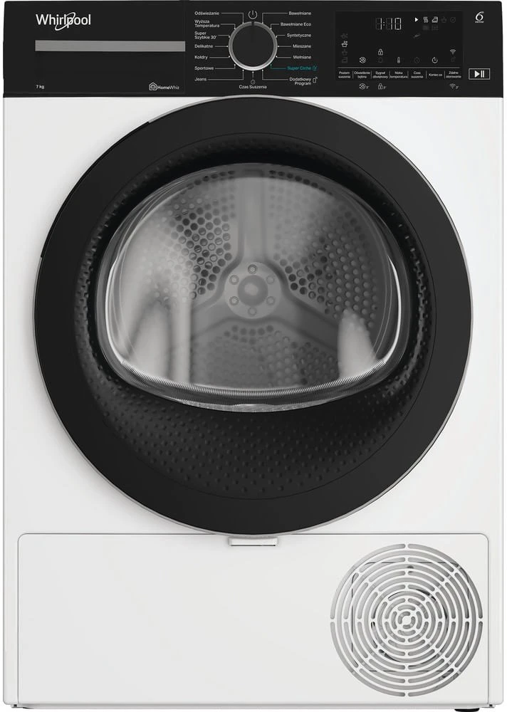 Džiovyklė Whirlpool WSD 74 WBB PL tumble dryer Freestanding Front-load 7kg Baltas