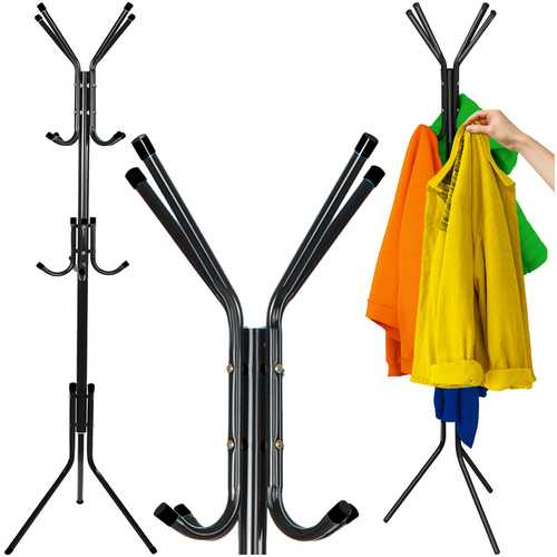 Standing coat rack 170cm - juodas Ruhhy 26362