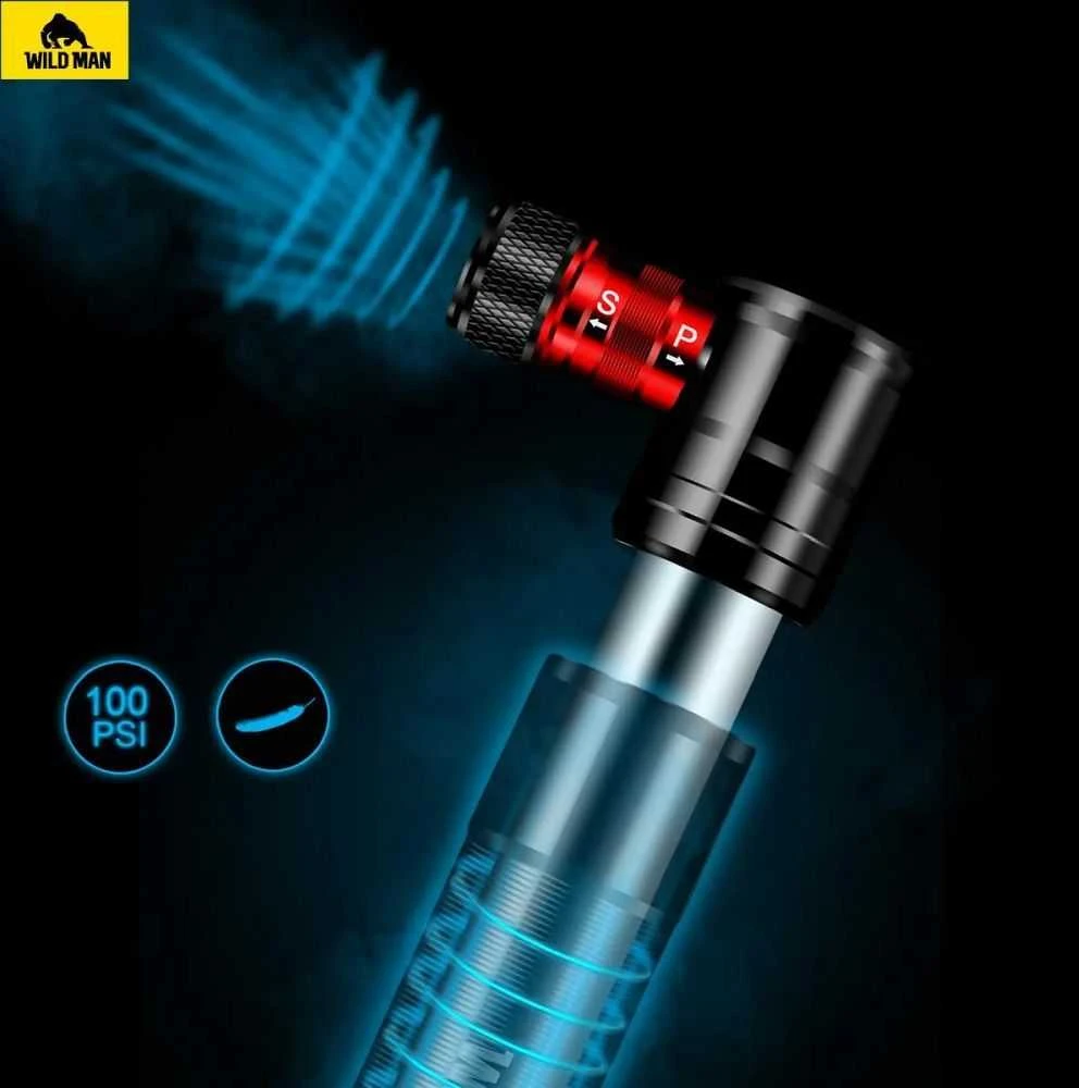 WILDMAN bike hand pump GK8 juodas