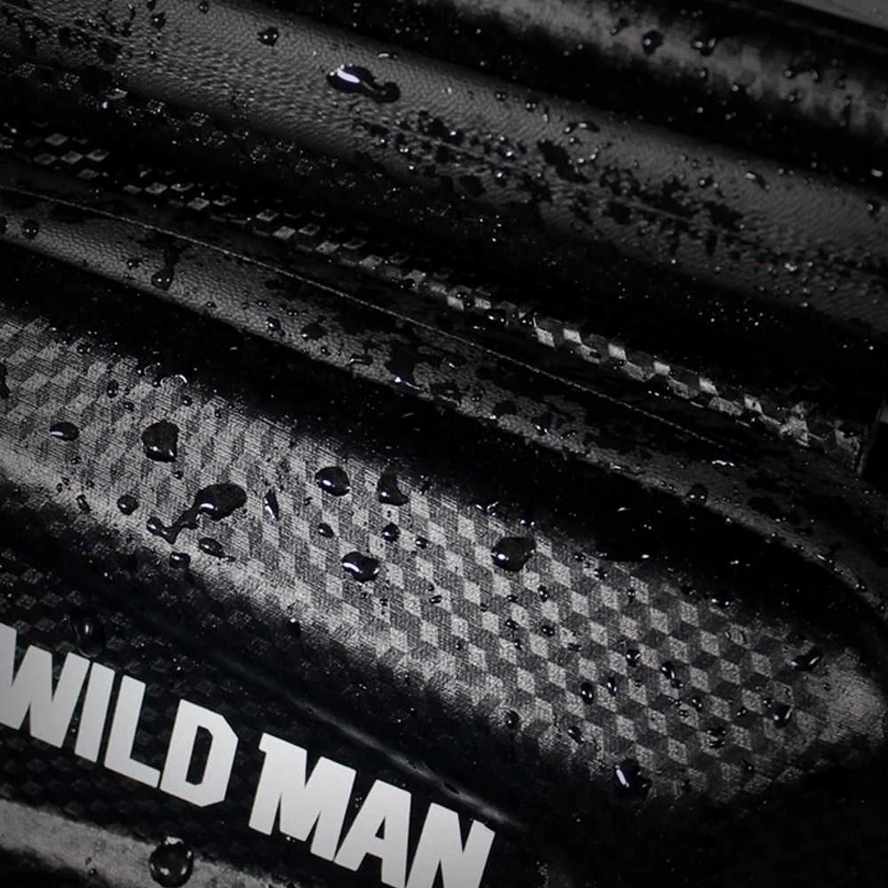 Forever Universalus telefono laikiklis WILDMAN E6S 1,2L 4"- 7" dviračiui su užtrauktuku juodas