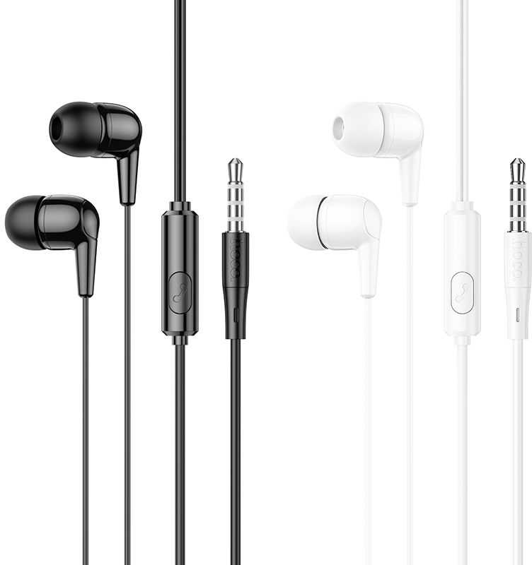 Wire ausinės USB C Hoco M97 baltas