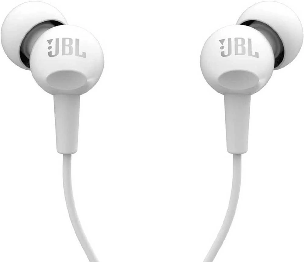 Wire ausinės Jack 3,5 mm JBL C100Si baltas
