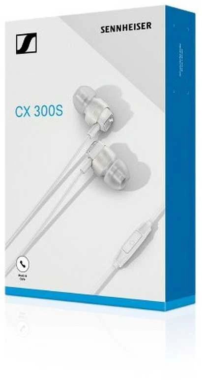 Sennheiser CX 300S laidinės ausinės pakuotėje