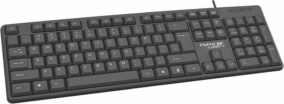 HP Oem Wire klaviatūra USB A QWERTY K372 juodas