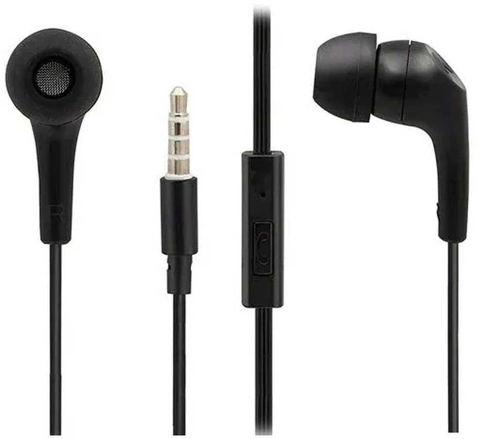 su laidu ausinės jack with mircophone 3,5mm MOTOROLA Ear Buds 2-S juodas