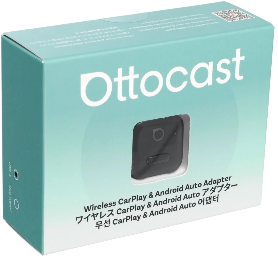 Wireless car adapter OTTOCAST CA525-T juodas