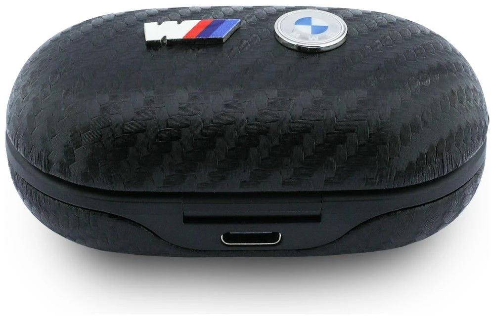 Belaidės ausinės ENC BMW TWS Carbon Metal Logo BMW001141 juodas