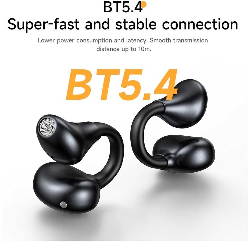 Išmanusis laikrodis Wireless earphones Hoco TWS EA8 metal juodas