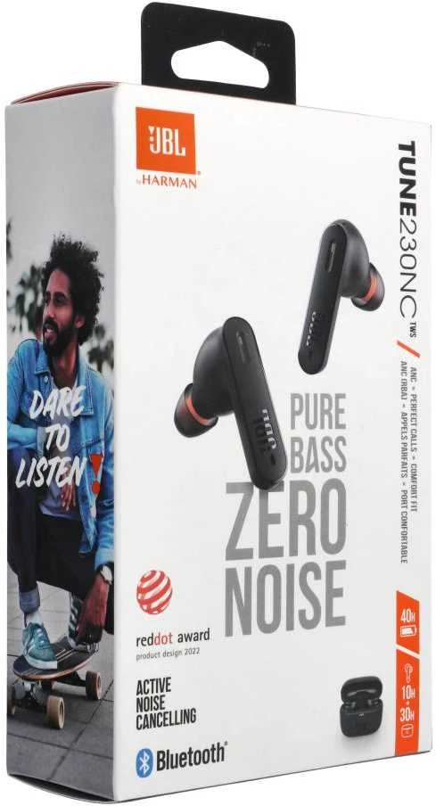 JBL Tune 230 NC ausinės, Juodos