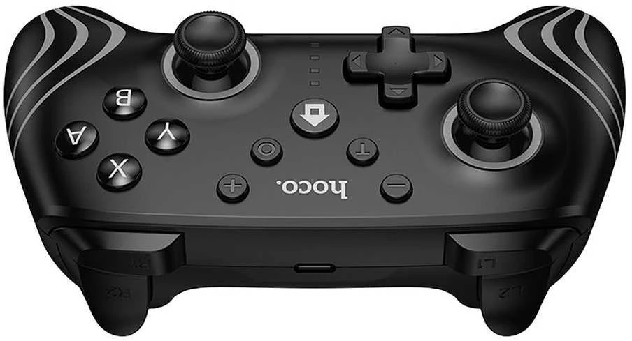 Belaidis žaidimų pultas Hoco, skirtas Nintendo Switch 1 / 2 / PC GA2 juodas