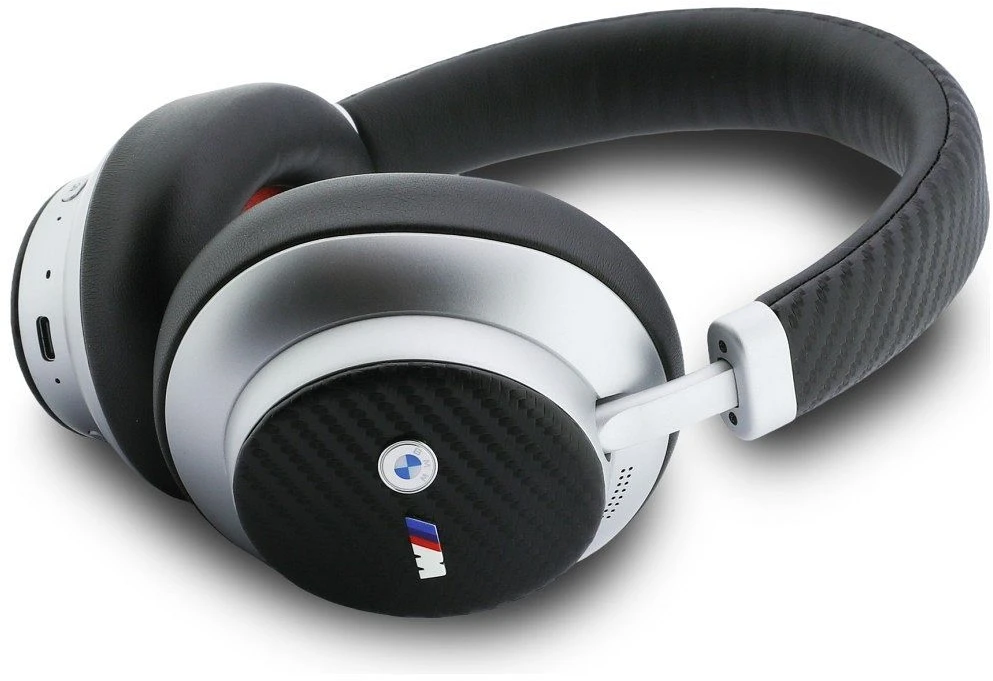 Belaidės ausinės ENC BMW Carbon Metal Logo BMW001179 sidabrinis