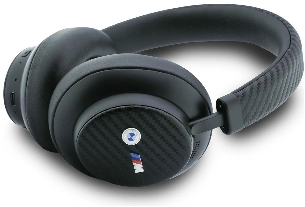 Belaidės ausinės ENC BMW Carbon Metal Logo BMW001178 juodas