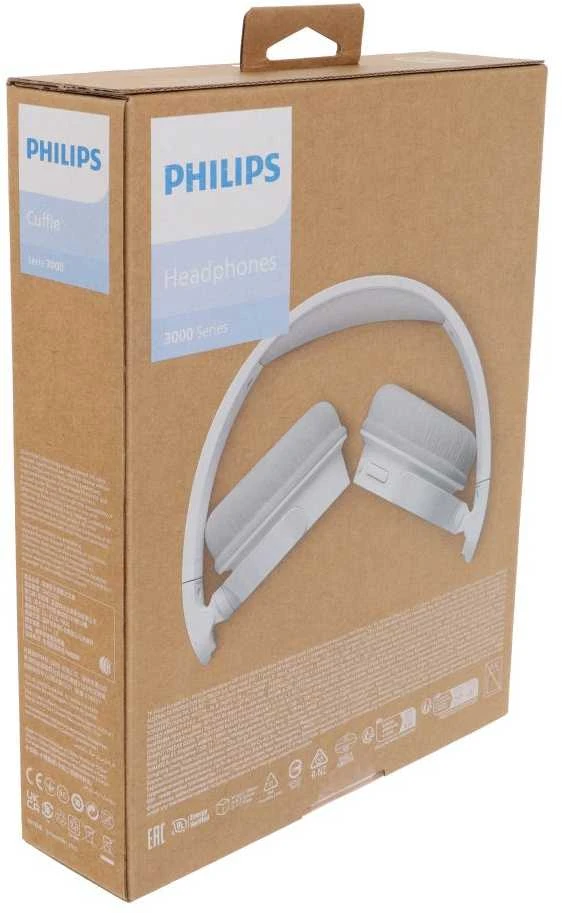 Ausinės Philips TAH3209WT/00, Baltos