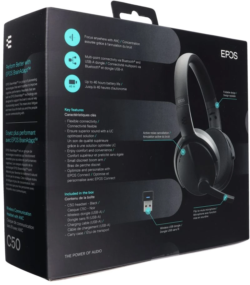 Sennheiser Epos C50 ANC ausinės