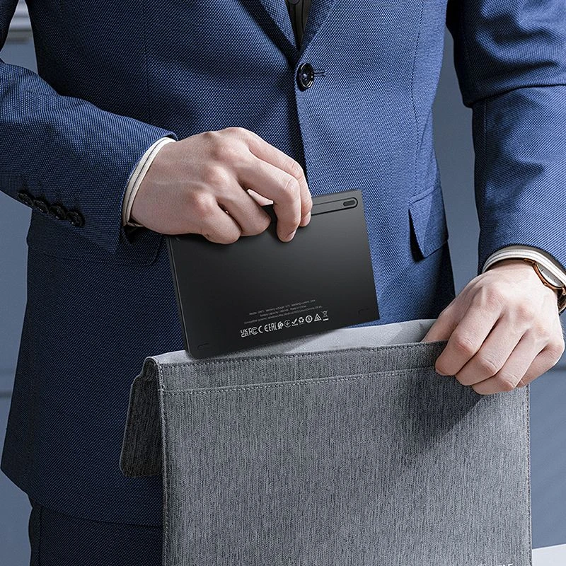 Belaidė klaviatūra folded QWERTY Hoco GM71 juodas