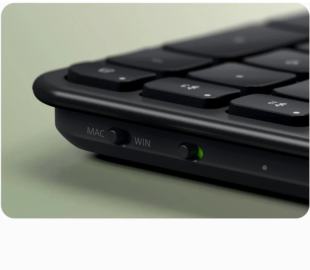 Belaidė klaviatūra QWERTY Satechi Slim EX3 Mac / PC ST-KEX3C-EN juodas