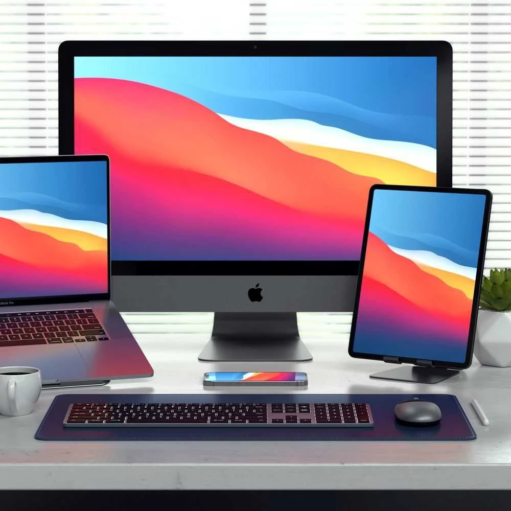 Klaviatūra BEZPRZEWODOWA SATECHI SLIM X3 BLUETOOTH BACKLIT Belaidė klaviatūra - US PODŚWIETLANA (SPACE Pilkas)