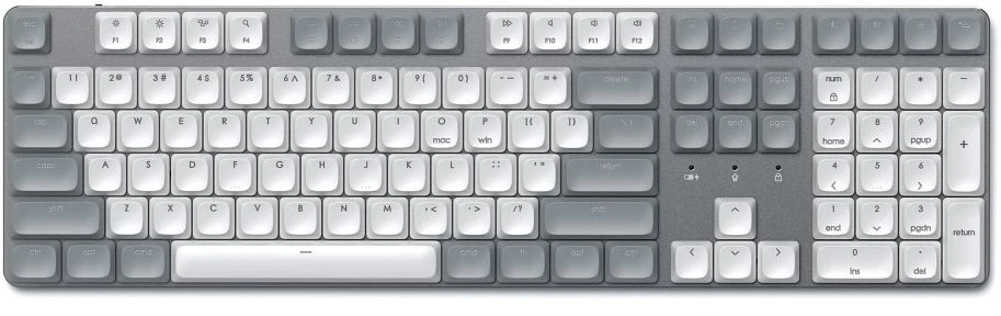 Belaidė mechaninė klaviatūra QWERTY klaviatūra Satechi SM3 Slim Mechaninė light