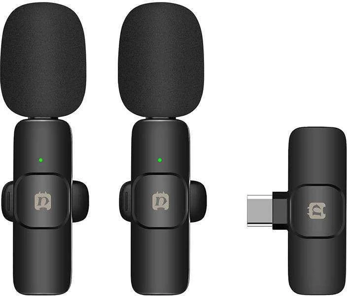 Belaidis mikrofonas Puluz PU3151B Lavalier Type C