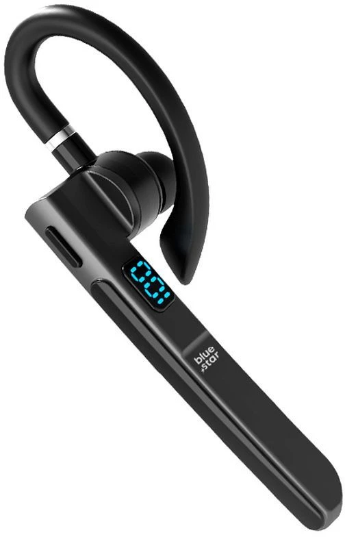 BlueStar Wireless mono headset Blue Star Adventure juodas