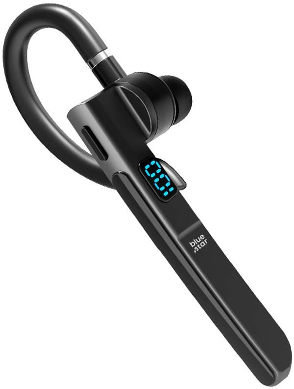 BlueStar Wireless mono headset Blue Star Adventure juodas