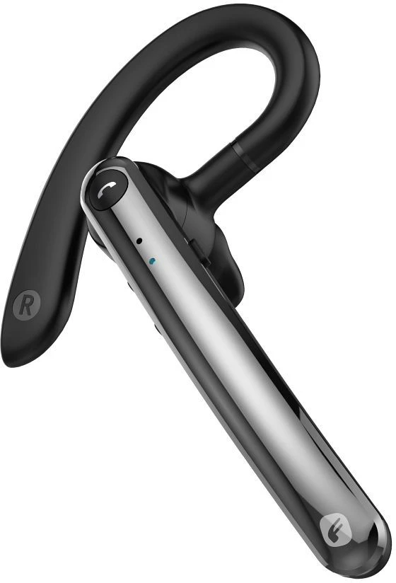 Belaidės mono ausinės (ENC, Multipoint, BT 6.0 + EDR, 90mAh) FORCELL Orion Slim juodas