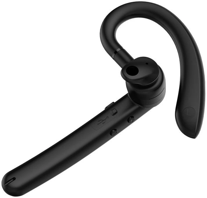 Belaidės mono ausinės (ENC, Multipoint, BT 6.0 + EDR, 90mAh) FORCELL Orion Slim juodas