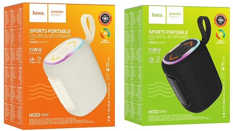 Wireless speaker 10W 4h Hoco HC53 baltas