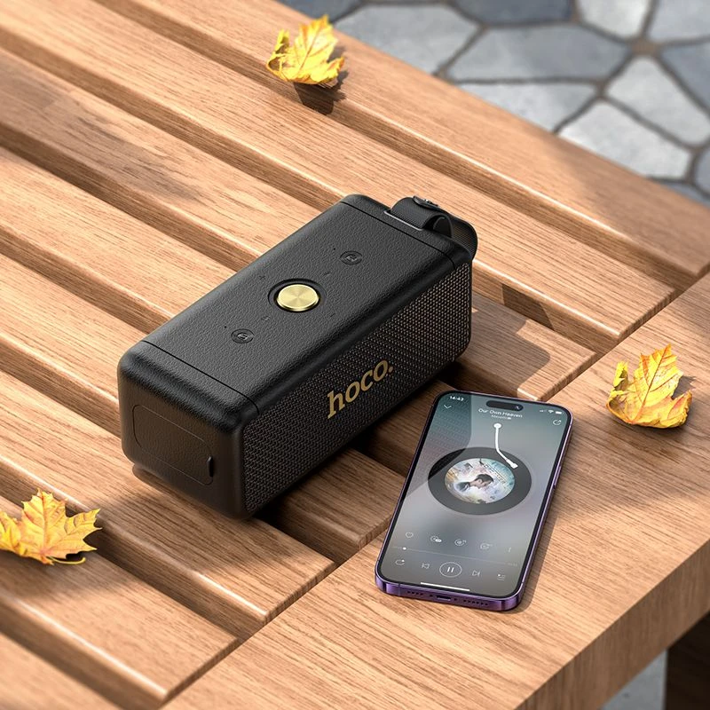 Wireless speaker 2x 8W 4h Hoco HT1 Pro juodas
