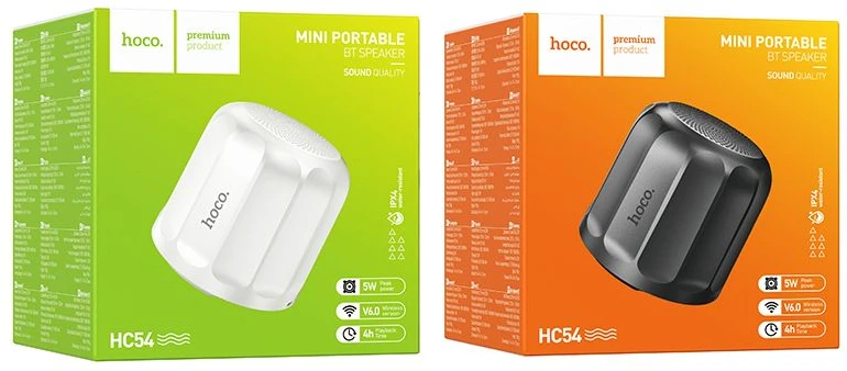 Wireless speaker 3W 4h Hoco HC54 metal pilkas