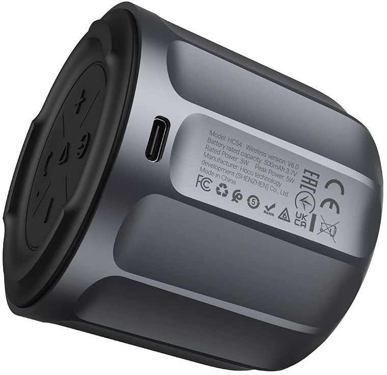 Wireless speaker 3W 4h Hoco HC54 metal pilkas