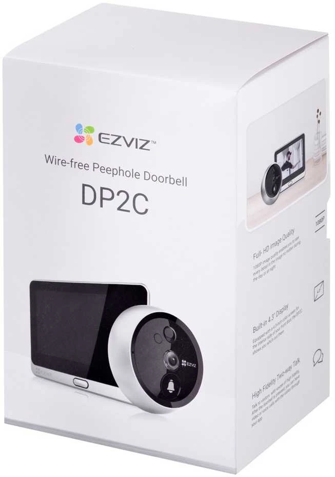 Ezviz DP2C belaidis durų skambutis