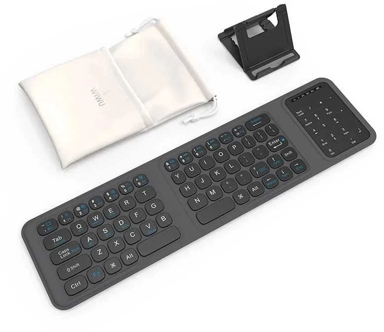 WiWU - Wireless Foldable Klaviatūra FMK-05 - juodas