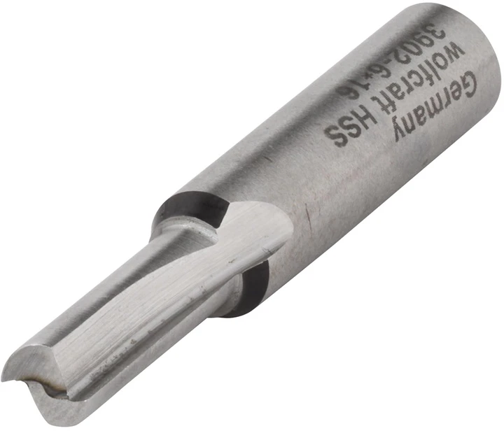 Wolfcraft Medžio freza HSS 6X16X8 mm