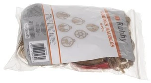 Mediniai frezuoti kalėdiniai eglutės žaisliukai - 36 vnt. Ruhhy 24855
