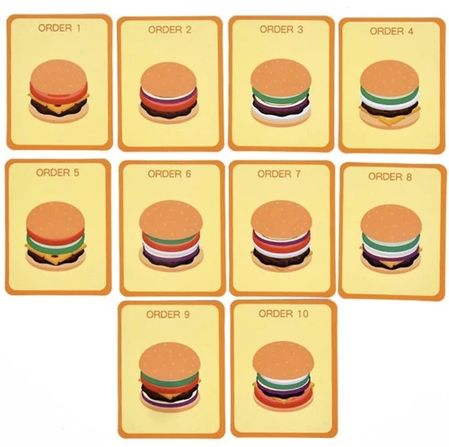 Wooden burger Kruzzel 22673