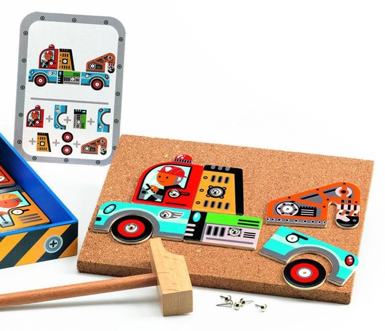 Djeco Tap Tap konstruktorius - Autodirbtuvės ( DJ06641 )
