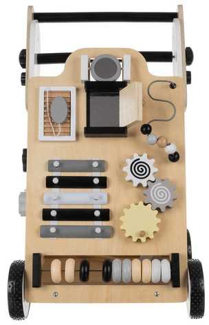 Wooden push walker - Kruzzel 24761
