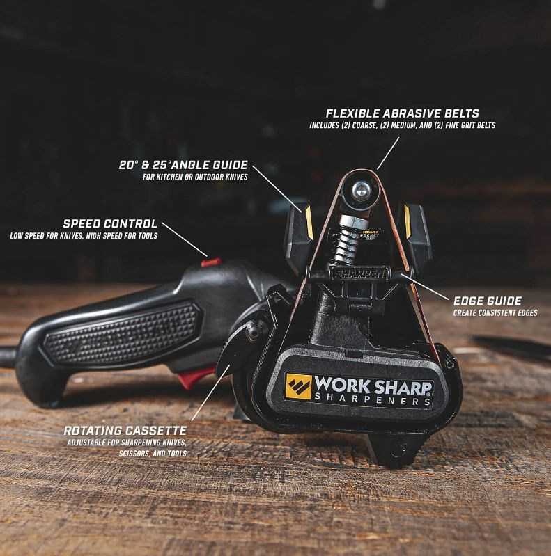 „Work Sharp Peilis & Tool Sharpener Mk.2“ – peilių ir įrankių galąstuvas
